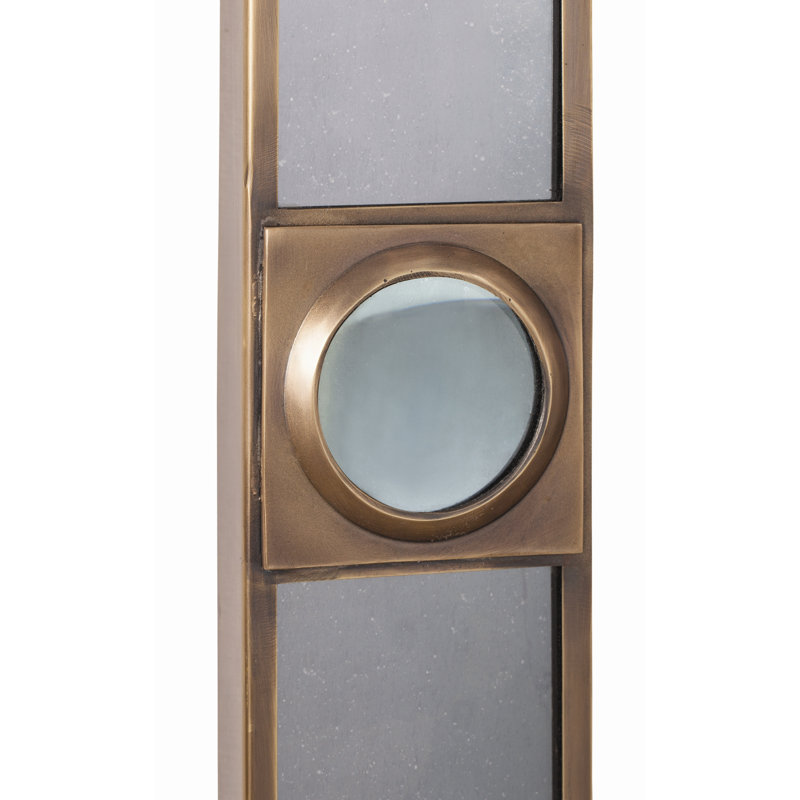 Baldwin Flat Metal Wall Mirror
