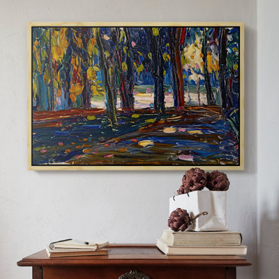 Autumn Study, 1908-Wassily Kandinsky-Framed Gallery Wrapped Canvas