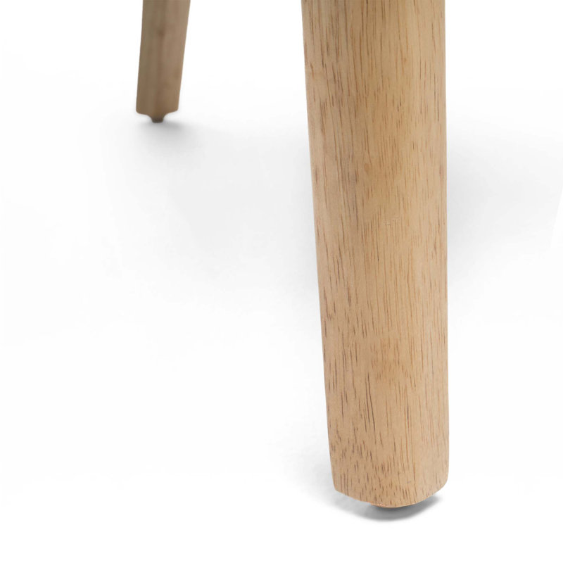 Chaise de salle à manger, Naturel, Vert