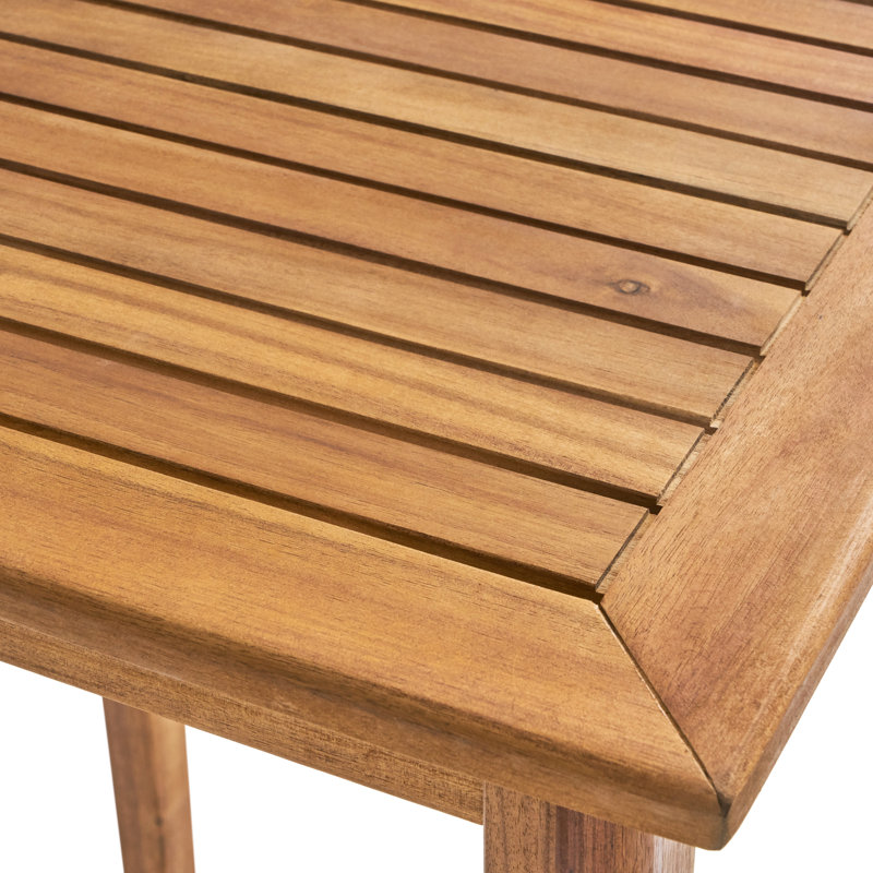 Table de bar Minimalist, Teck