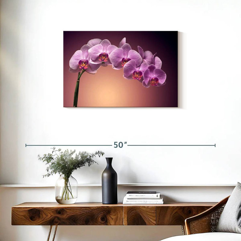 Orchidées Harnek Magenta, H 20 po x l 30 po