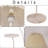 Creamy Pleated Marble Floor Lamp With Tray And 3-color Light For Reading
