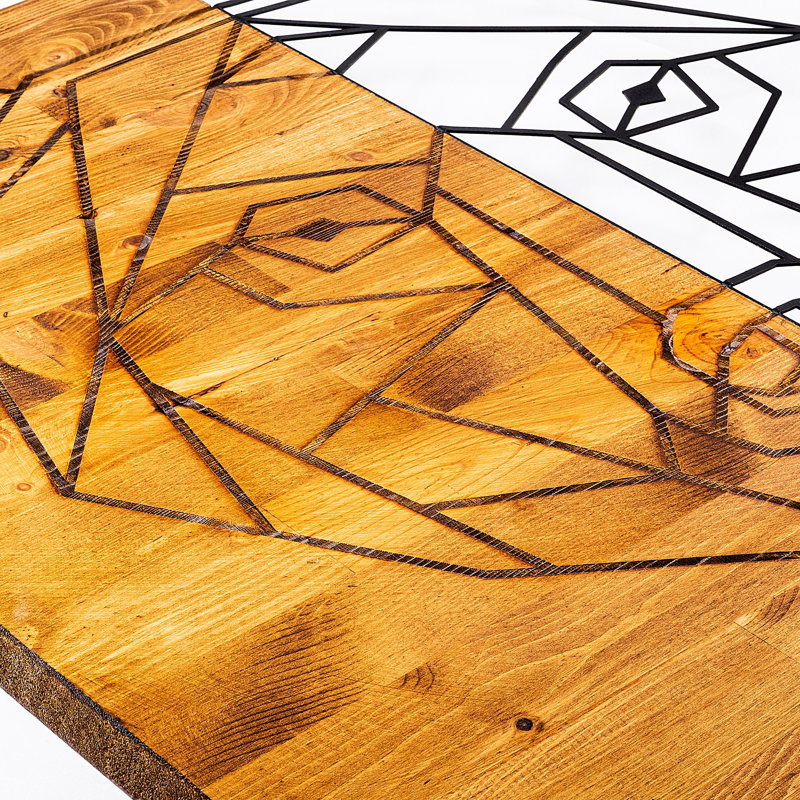 Décoration murale en bois