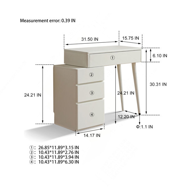 Dimensions du produit