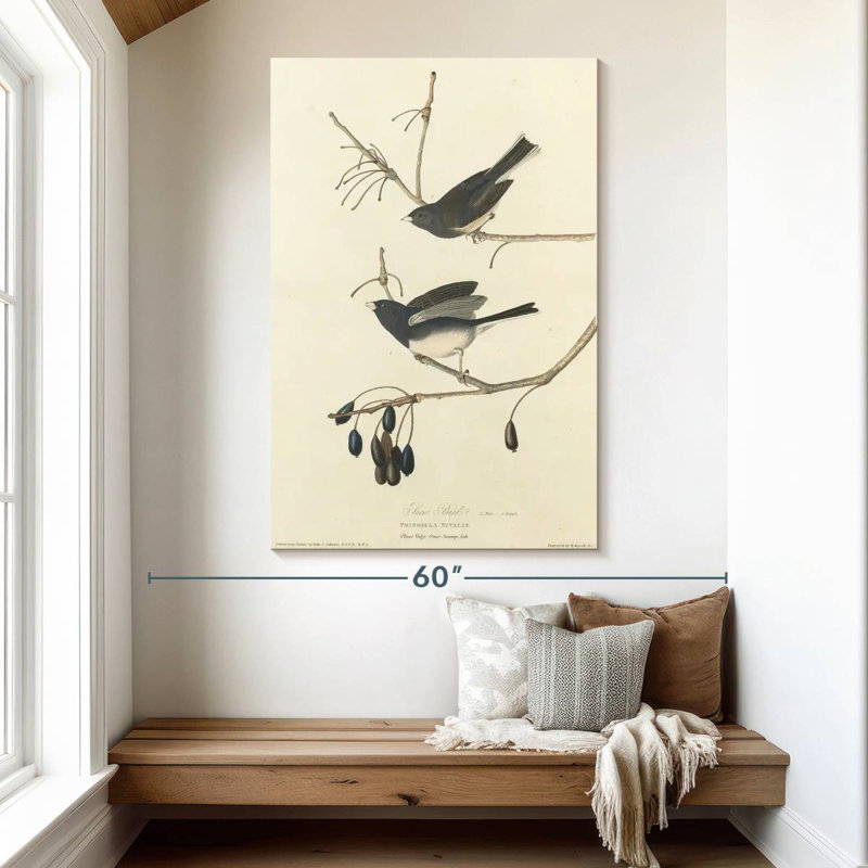 Keiri Snow Bird, 51" H x 34" W