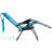 Kalobe Outdoor Metal Chaise Lounge-1441409912
