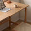 Bureau moderne en bois d'hévéa minimaliste moderne-2043458961