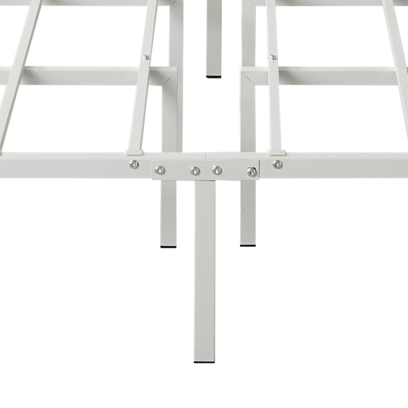 Lit plateforme Mckenzie-John, Simple, Noir