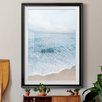 Tranquil Ocean I par Natalie Carpentieri - reproduction de photo sur papier encadrée