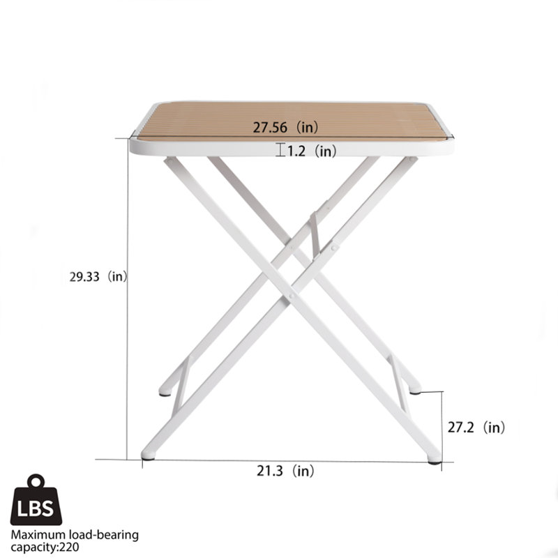 Modern Folding Square Table