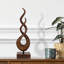 Sculpture artistique en bois entrelacée Orren Ellis