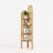 Rattan Corner Bookshelf Stand-1779104280