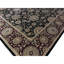 Manchuria Wool Oriental Area Rug in Black/Red