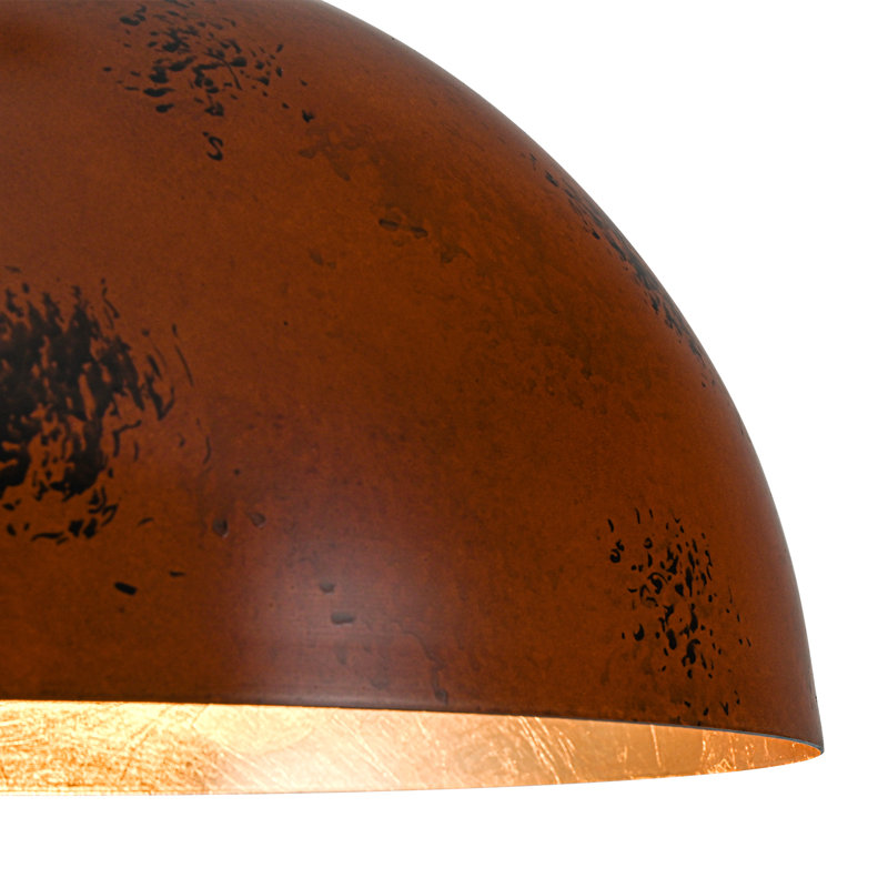 Luminaire suspendu simple 1 lumière, H 90,6 po x l 23,6 po