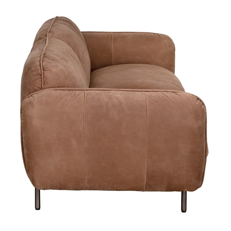 Franklin Sofa, Coris Brown Leather