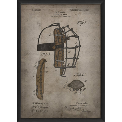 « transport catchs », impression encadrée