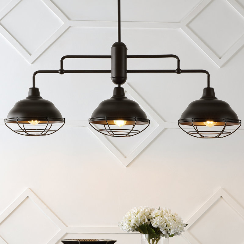 Antigone 3 - Light Oil Rubbed Bronze Kitchen Island Pendant