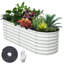 Metal Raised Garden Bed-456667367-456667373