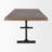 Janae Solid Wood Top Metal Base Dining Table-1850111261