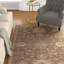 Tapis oriental en laine touffeté à la main taupe / beige / brun Gurusharan-1178612996
