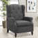 Zelma Upholstered Push Back Recliner w/ Vibratory Massage & Heating Function