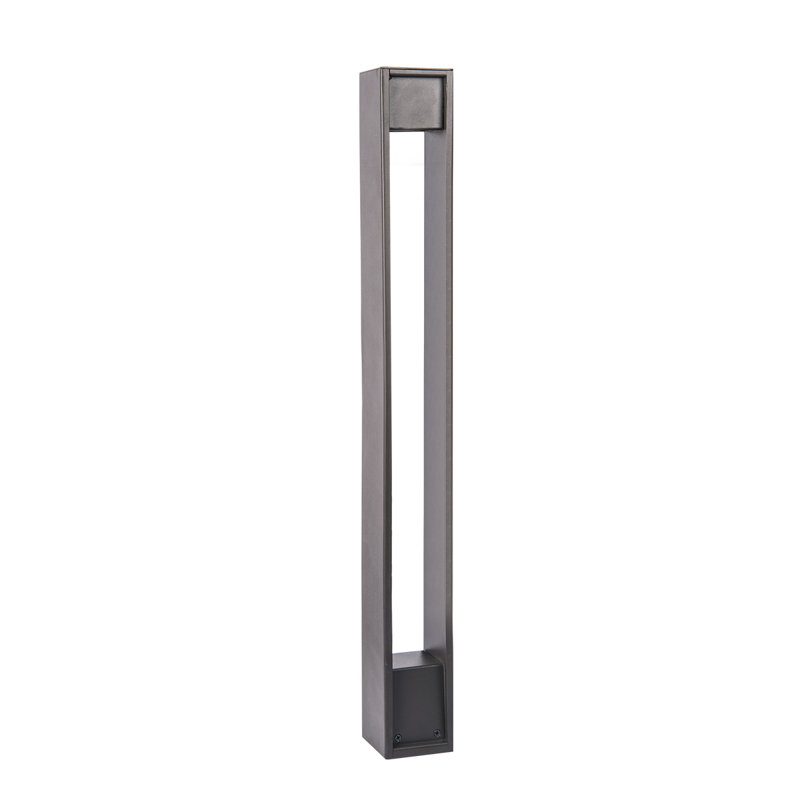 Gate LED Bollard Light, 2700K, Bronze on Aluminum