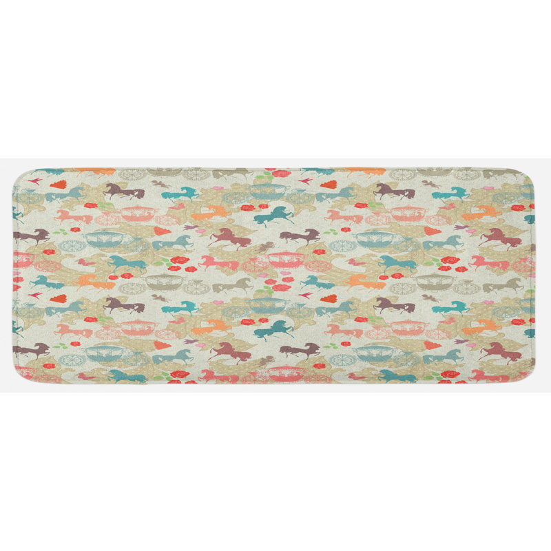 Tapis de cuisine Horses