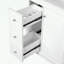 Meuble-lavabo avec lavabo en céramique, 4 tiroirs et 1 porte-693853925
