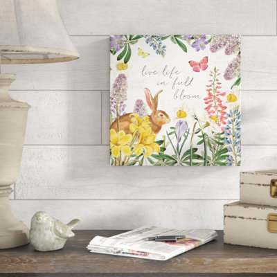 " Easter Garden II " by Katie Pertiet Painting Print