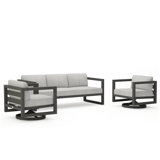 Avion 3 Piece Sofa Set With Swivel