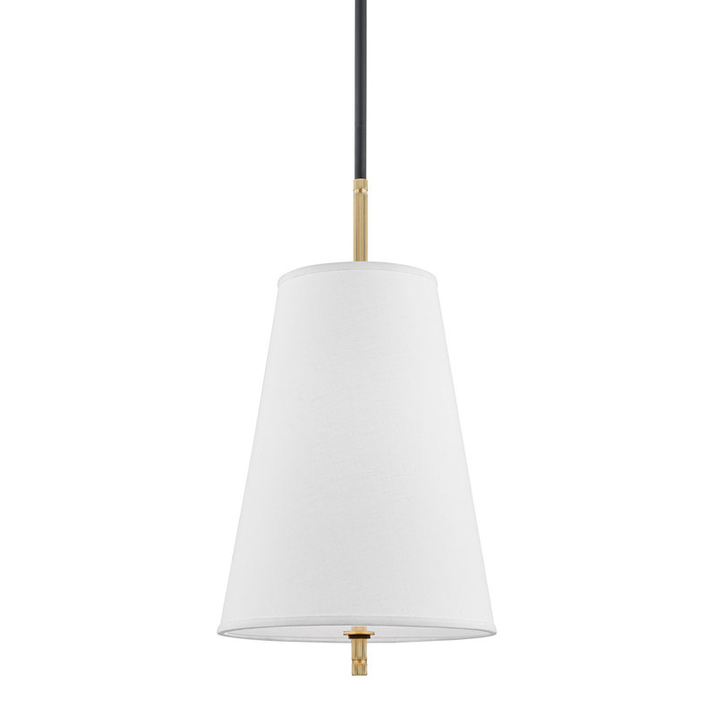 Bowery 1 Light Pendant, Aged Old Bronze