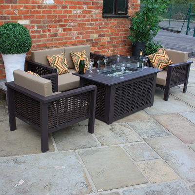Borde 4 Seater Rattan Sofa Set