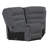 Hynes 3-Piece Chenille Sectional, Dark Gray-1858167608