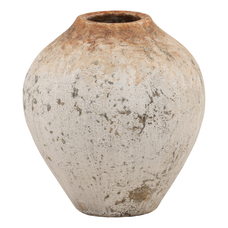Deacon Vase Antique White