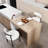 Crossland Modern Upholstered Dining Chairs with Metal Legs, Ergonomic Kitchen Chairs for Dining Room, Café, or Living Space-86631090