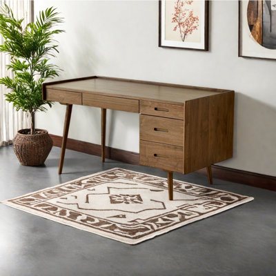 Bureau en bois massif de style américain