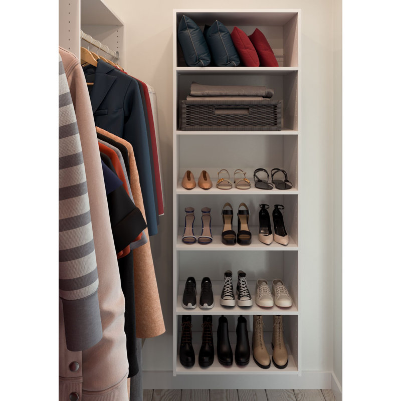 Grid 96'' Walk-In Set (Can Be Cut To Fit), White