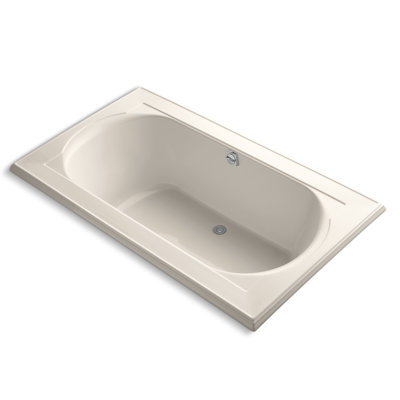 Memoirs 72" x 42" Drop In Soaking Acrylic Bathtub