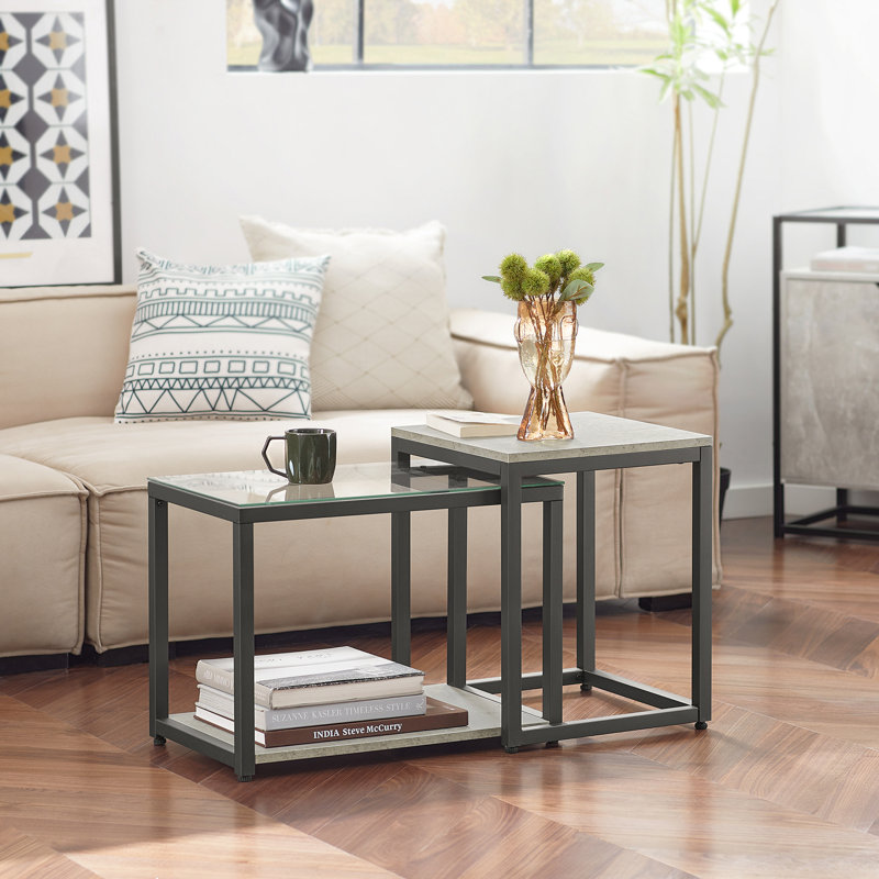 Carmean Nesting Tables, Gray