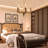 5 - Light Candle Style French Country  Antique Chandeliers
