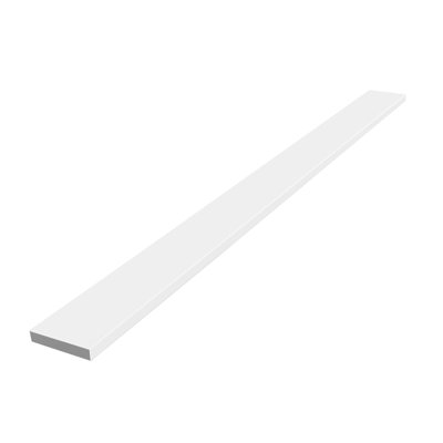48" Premium White Quartz Backsplash for Bathroom Vanity Top