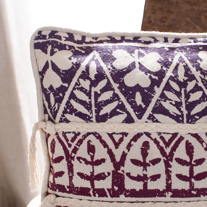 Mela Tassels Throw Pillow