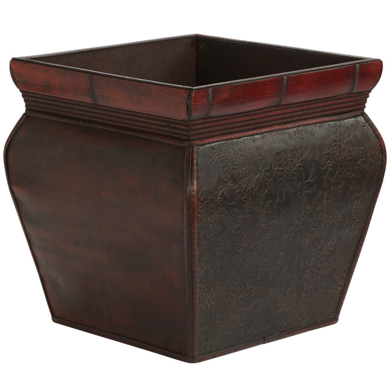 Gemma Wood Pot Planter