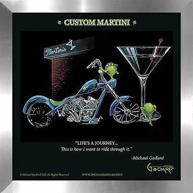 Martini Bedroom Home Door Mat Motorcycle Floor Garage Rugs Living