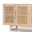 Buffet en bois massif avec meuble télé en bois de pin naturel