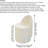 1pc, Dressing Stool, Bedroom Simple Backrest, Dressing Table, Non Rotatable Makeup Chair For Home Use, Dressing Room, Dressing Stool