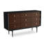 Commode d'appoint scandinave en bois massif