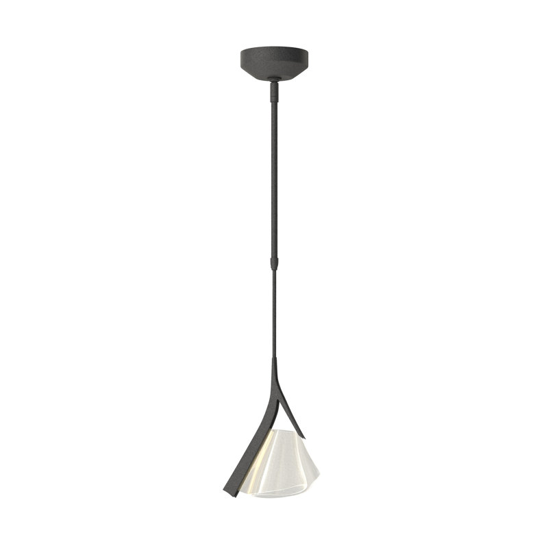 Mobius 1 - Light Single LED Pendant, Natural Iron