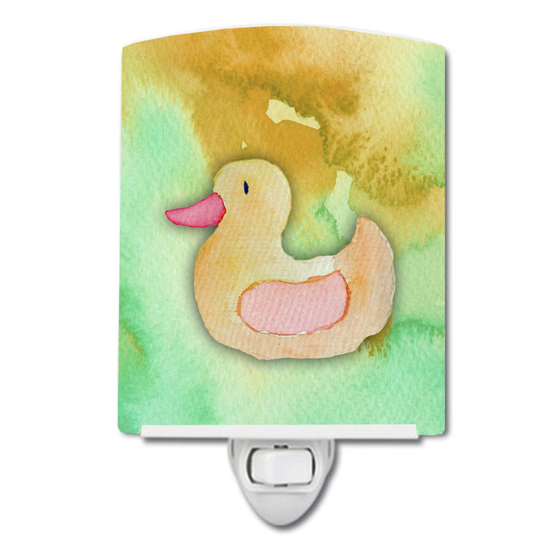 Rubber Duckie Ceramic Night Light