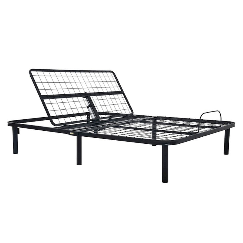 Higgenbotham Adjustable Bed, Twin, Black